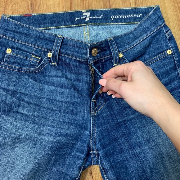 7 For All Mankind Gwenevere Skinny Jeans - Picture 8 of 15